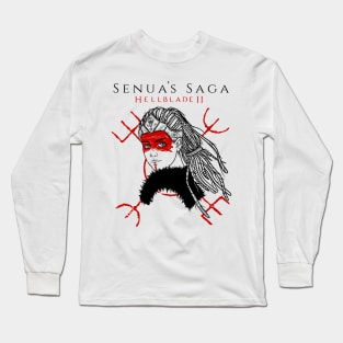 Senua's Facepaint - Hellblade 2 Long Sleeve T-Shirt